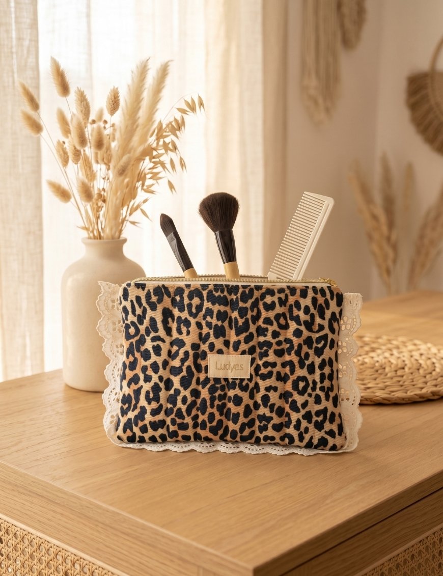 Ludyes - Pochette Charme - Collection Graou et velours marine